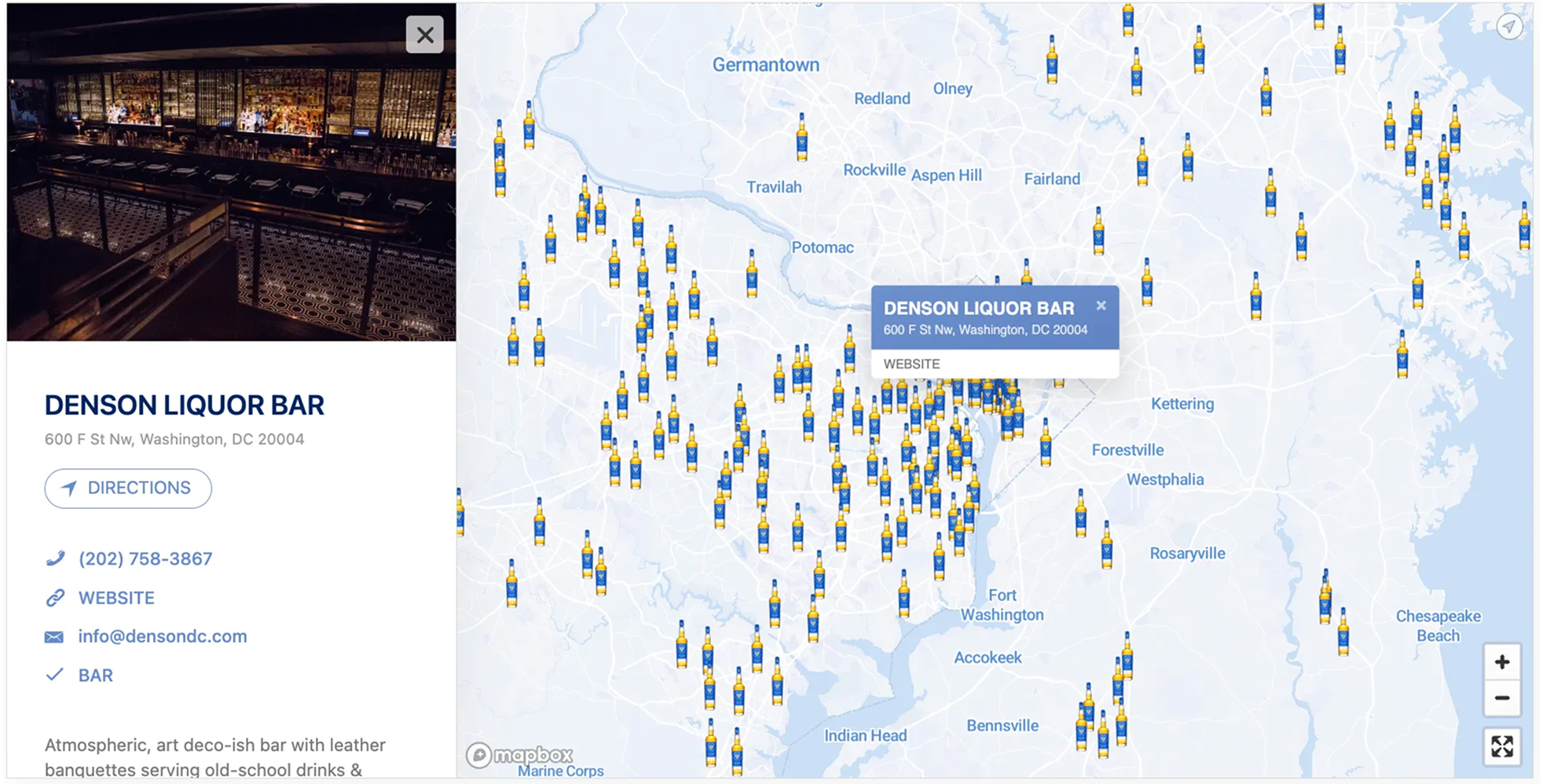 Store locator widget design 5